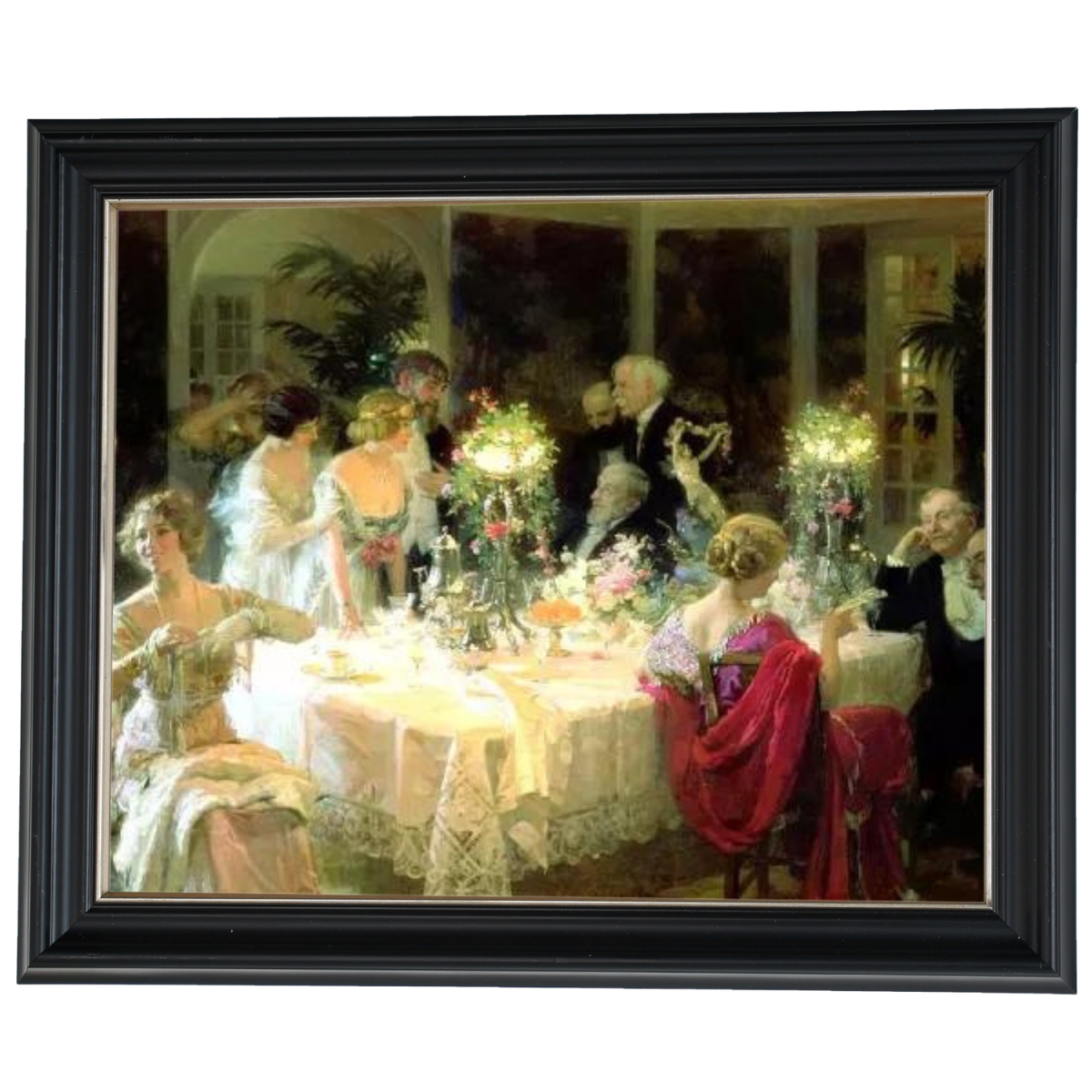 The End of Dinner - Vintage Wall Art Prints Decor For Dining Room