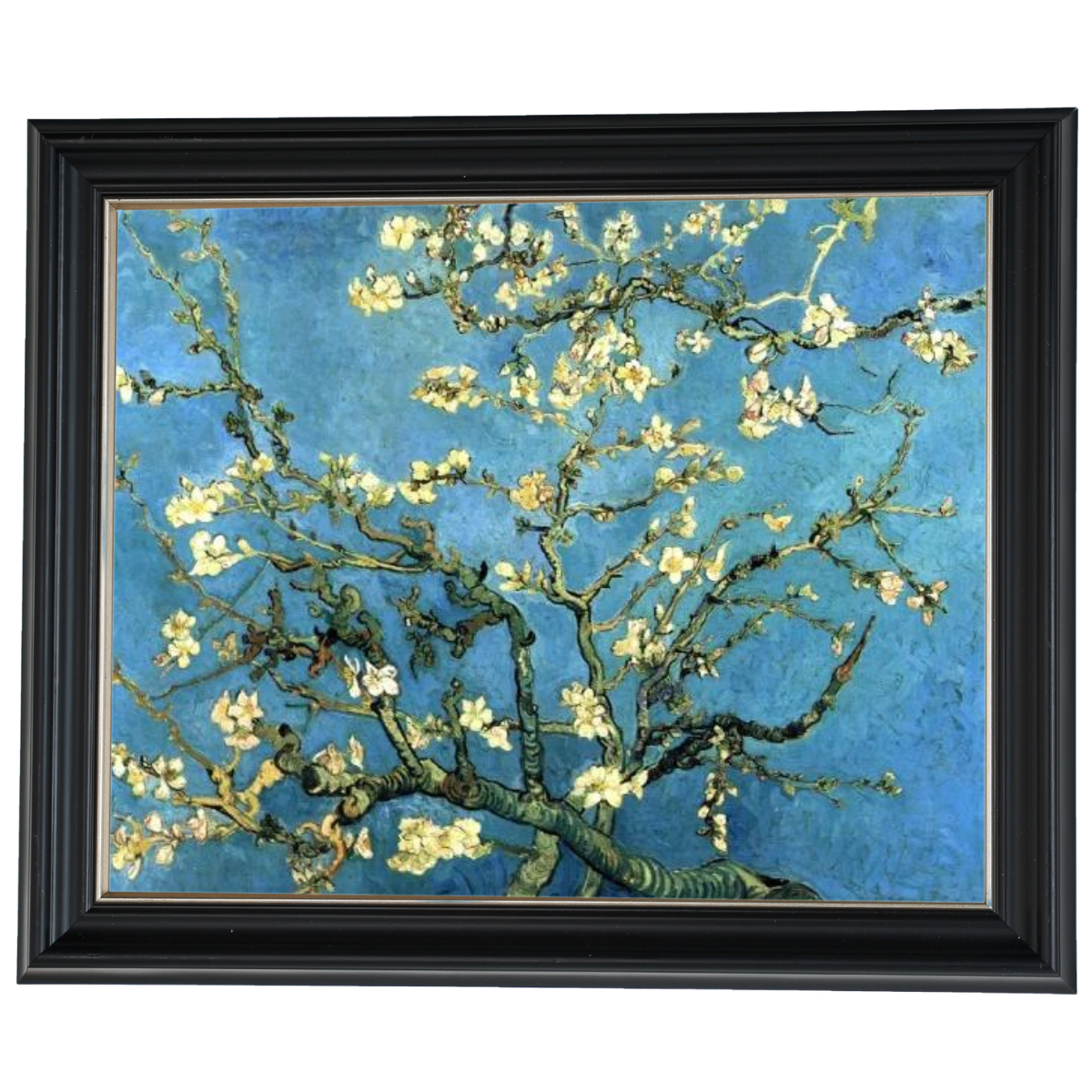 Branches with Almond Blossom - Vintage Wall Art Prints Decor For Living Room