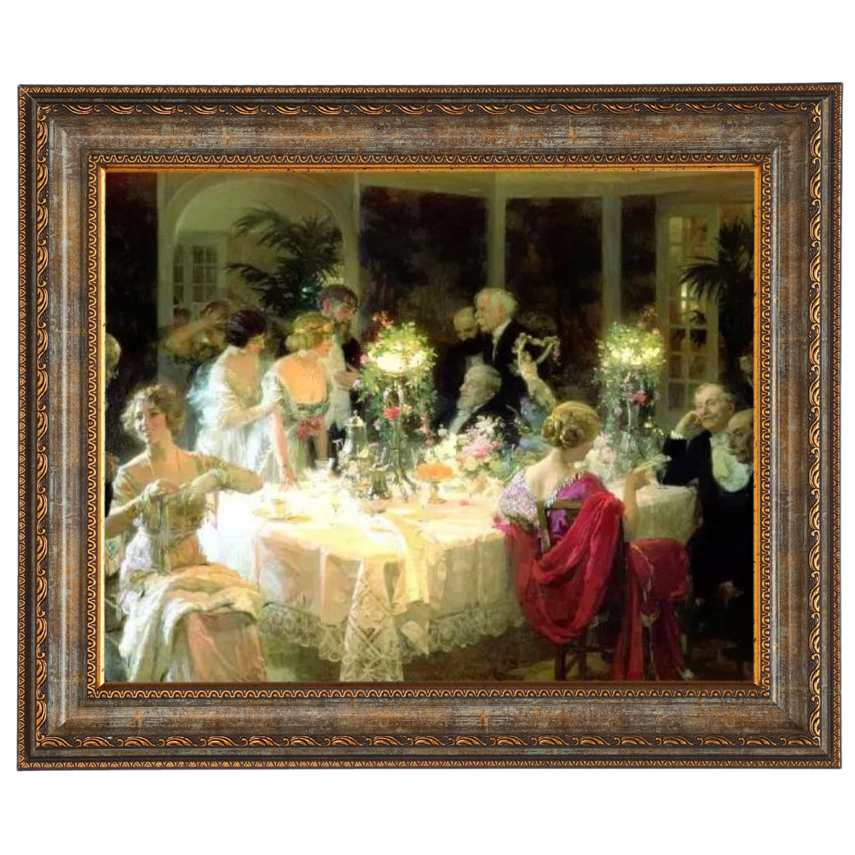 The End of Dinner - Vintage Wall Art Prints Decor For Dining Room