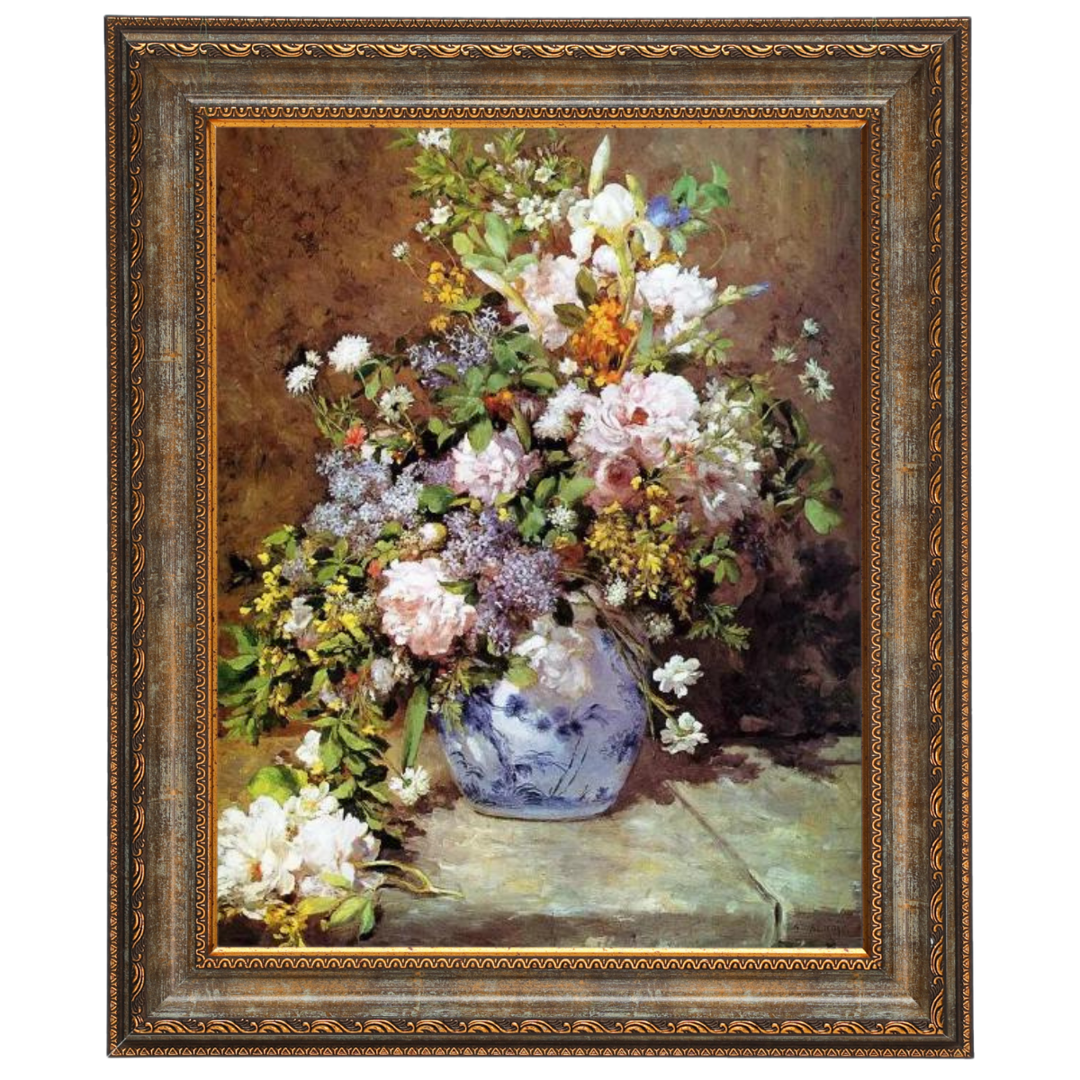 Spring Bouquet- Flower Wall Art Prints Decor For Living Room