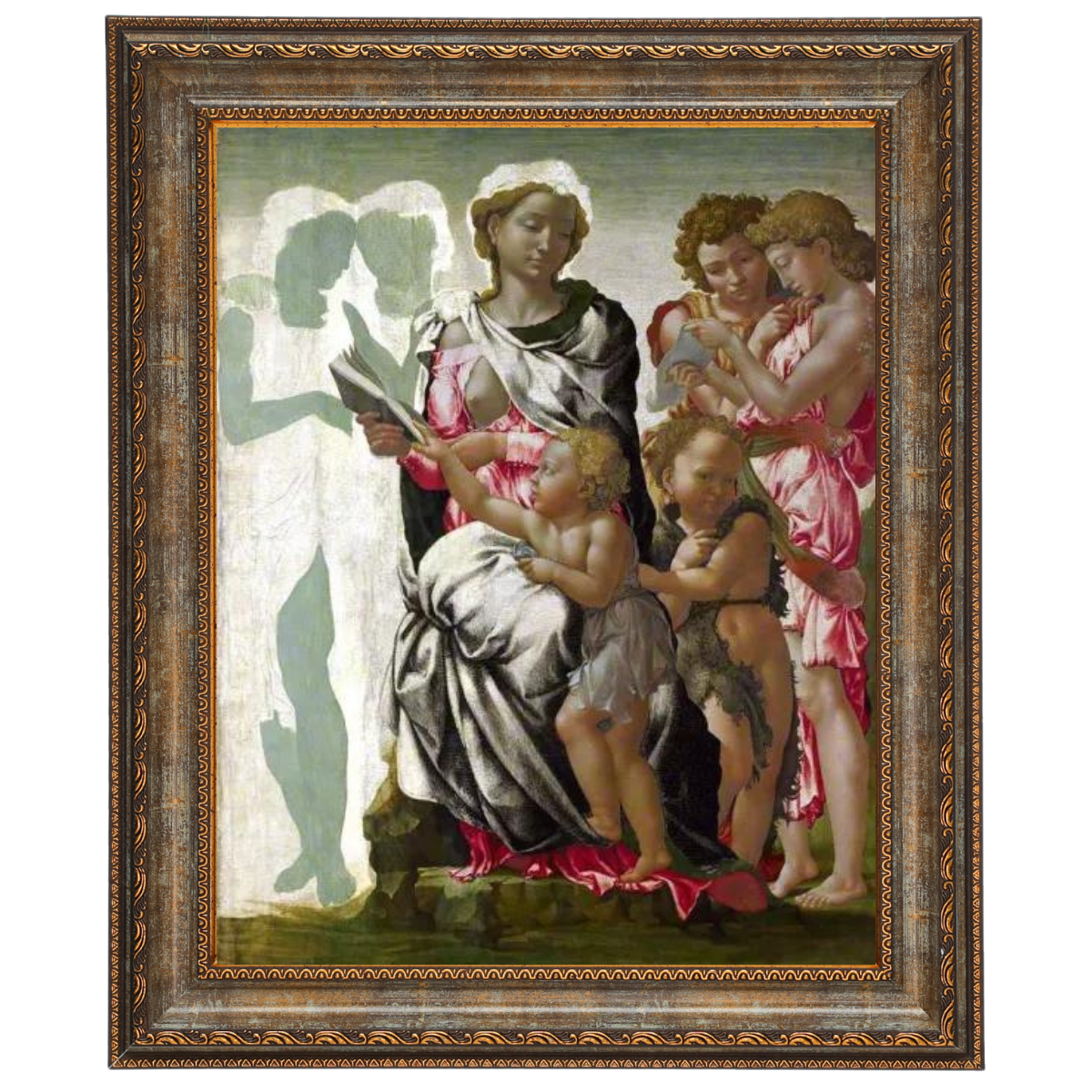 The Virgin and Child with Saint John and Angels