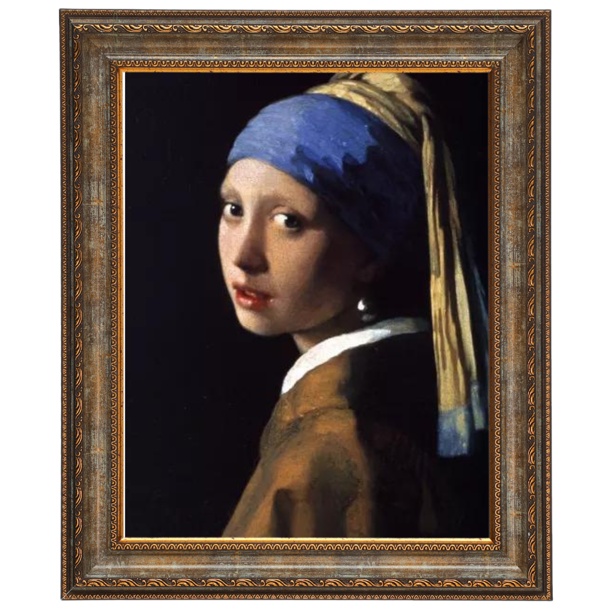Girl With A Pearl Earring- Vintage Wall Art Prints Decor For Living Room