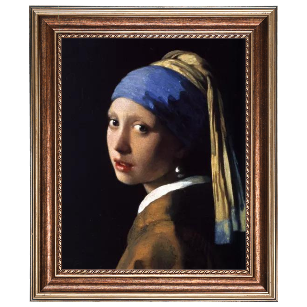 Girl With A Pearl Earring- Vintage Wall Art Prints Decor For Living Room