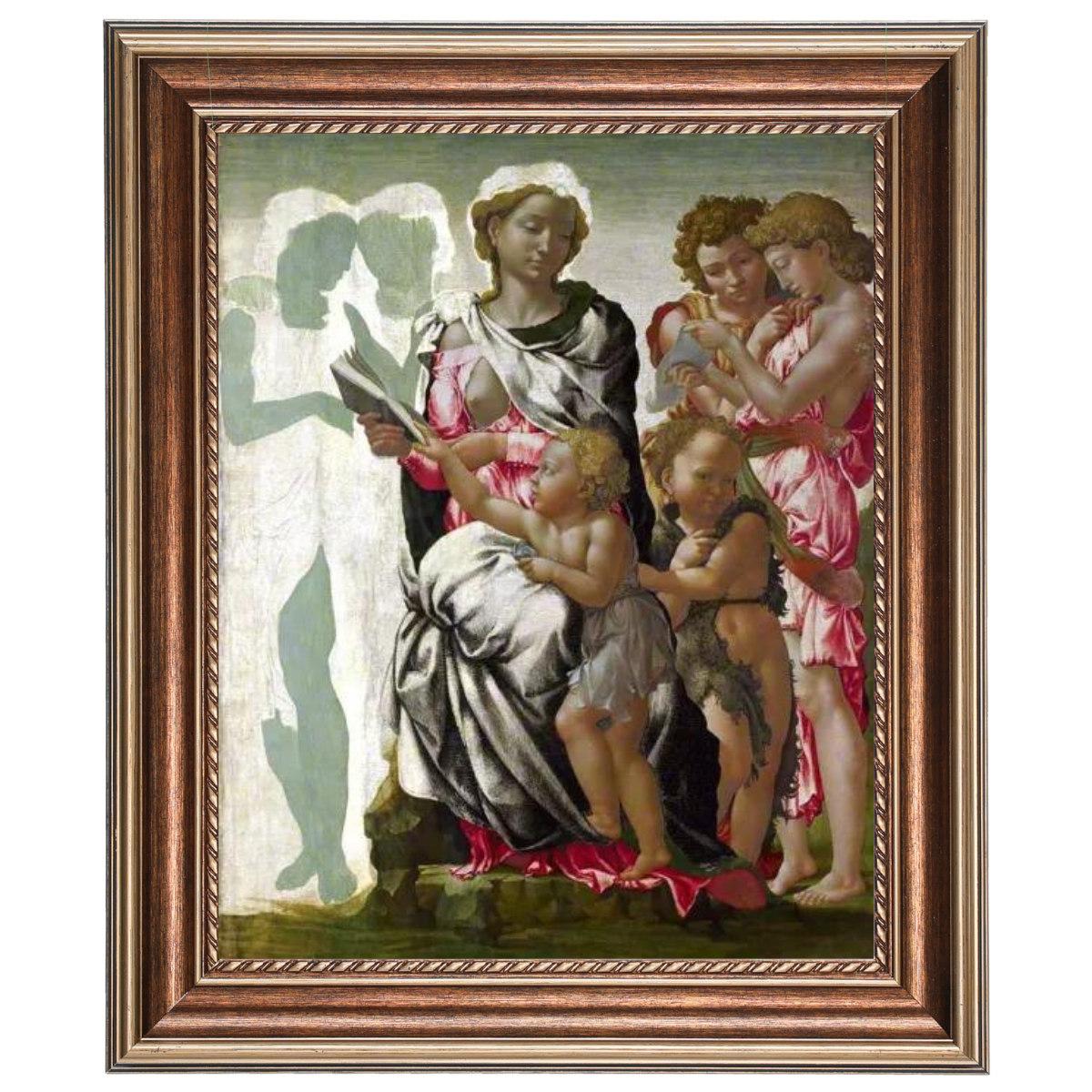 The Virgin and Child with Saint John and Angels