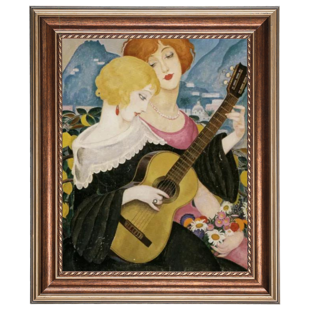 Air de Capri - Vintage Wall Art Prints Decor For Living Room