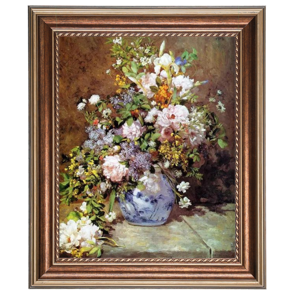 Spring Bouquet- Flower Wall Art Prints Decor For Living Room