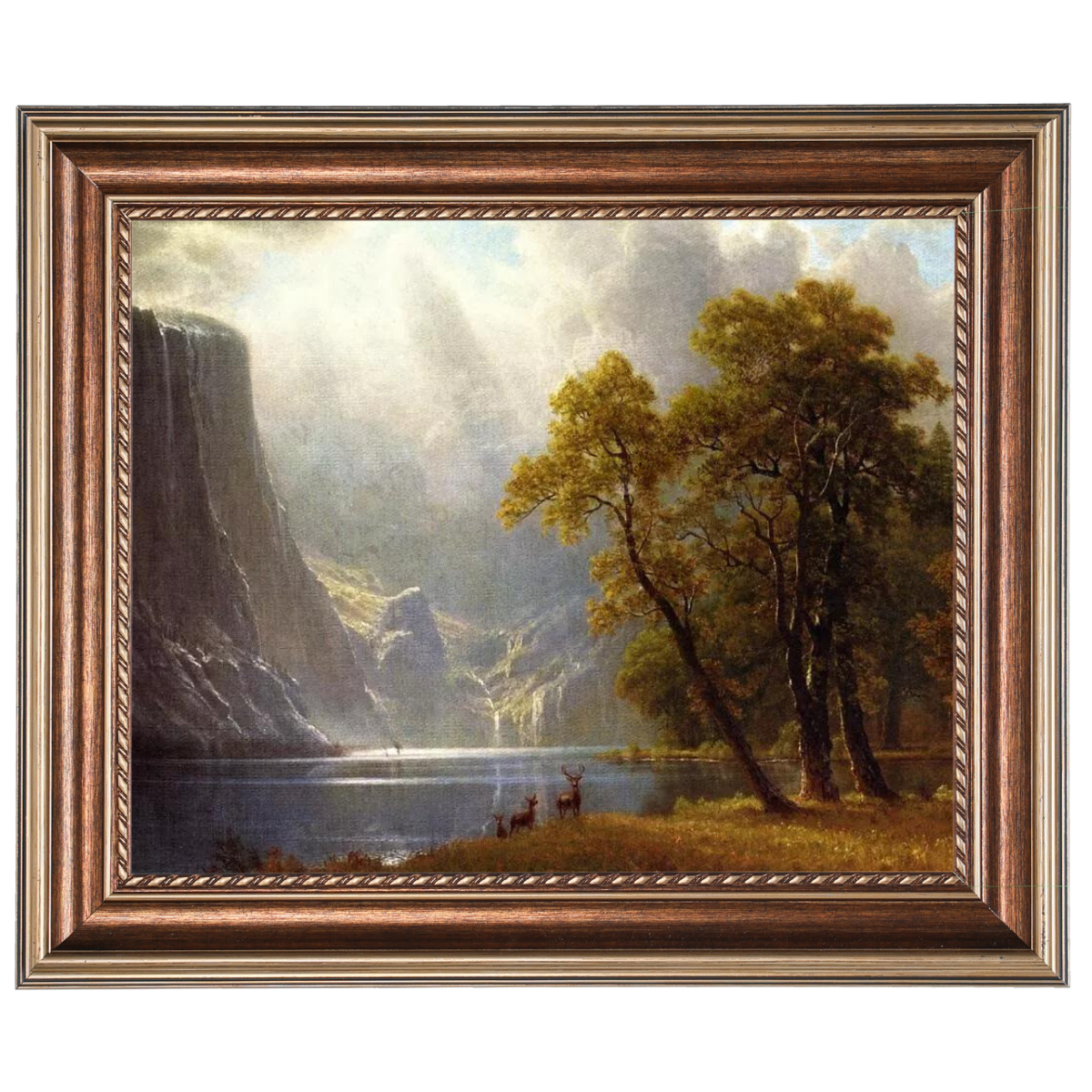 Yosemite Valley - Impressionism Wall Art Prints Decor For Bedroom Room