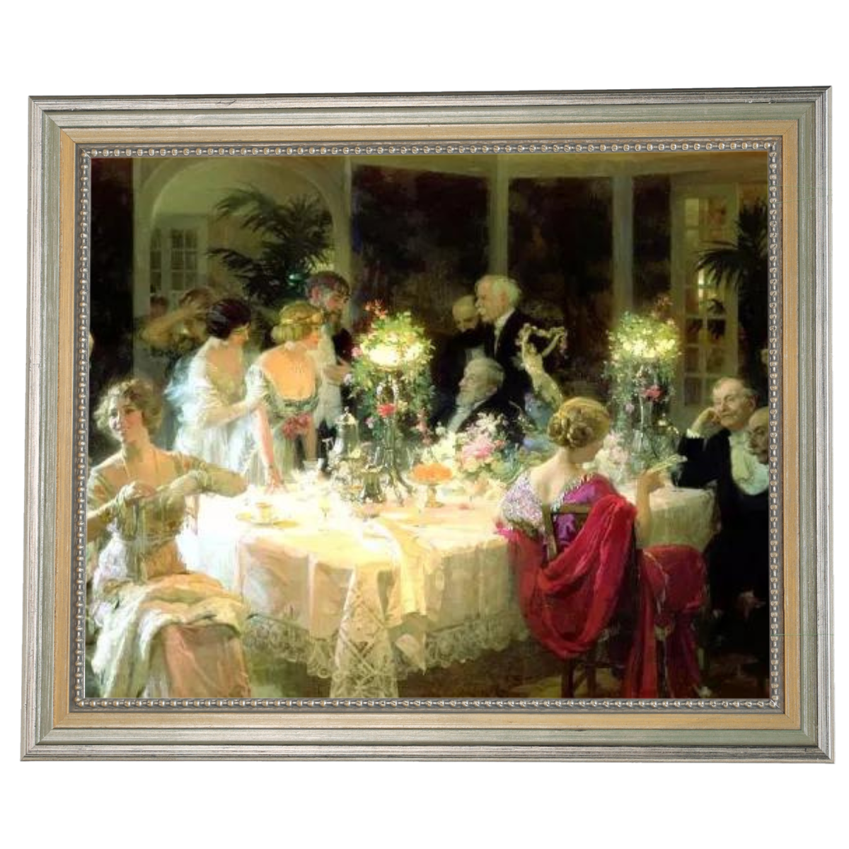 The End of Dinner - Vintage Wall Art Prints Decor For Dining Room