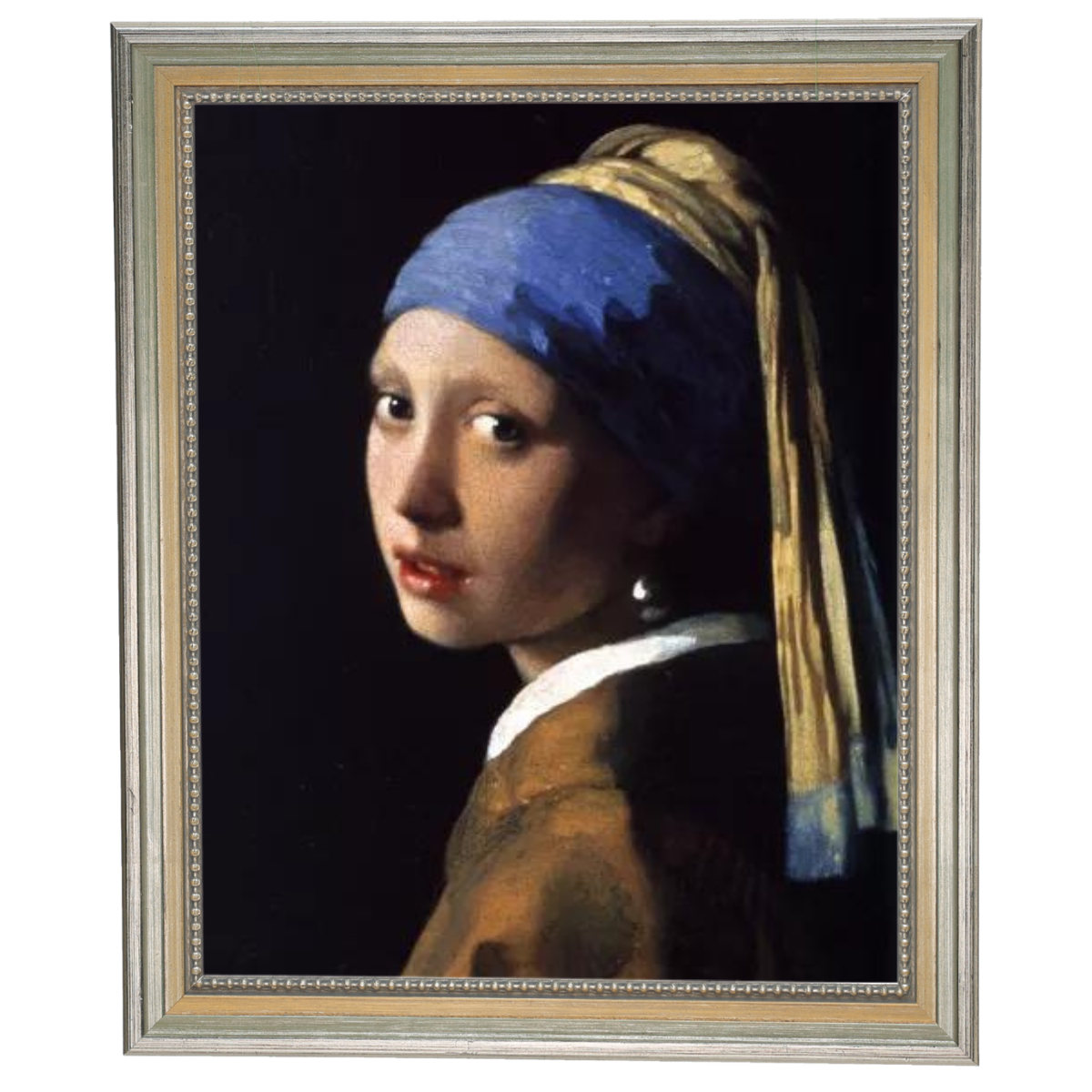 Girl With A Pearl Earring- Vintage Wall Art Prints Decor For Living Room
