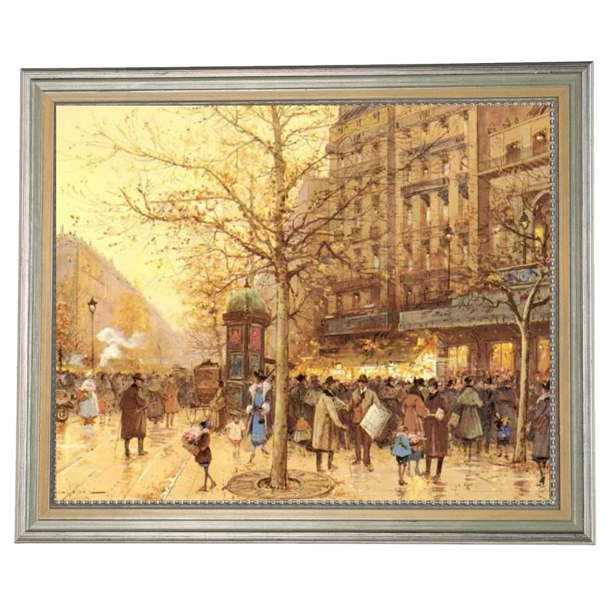 A Paris Street Scene