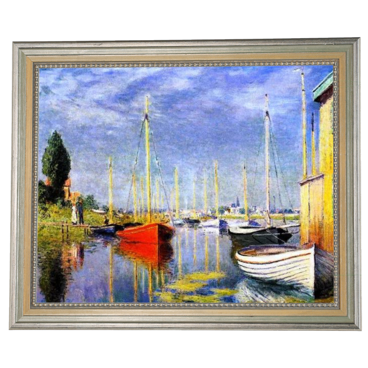 Yachts at Argenteuil - Vintage Wall Art Prints Decor For Living Room