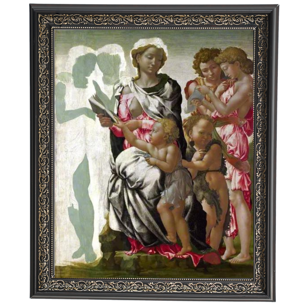 The Virgin and Child with Saint John and Angels