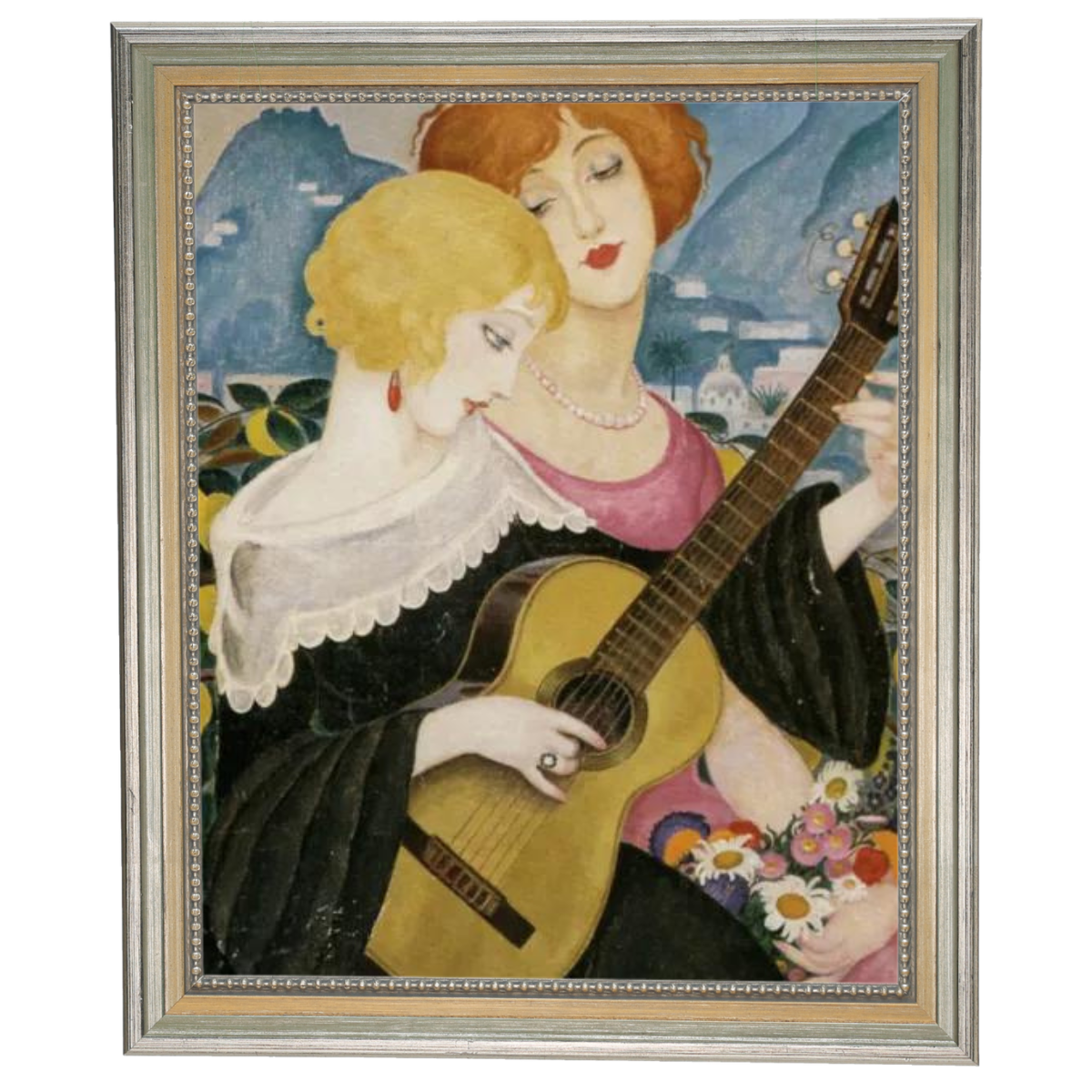 Air de Capri - Vintage Wall Art Prints Decor For Living Room