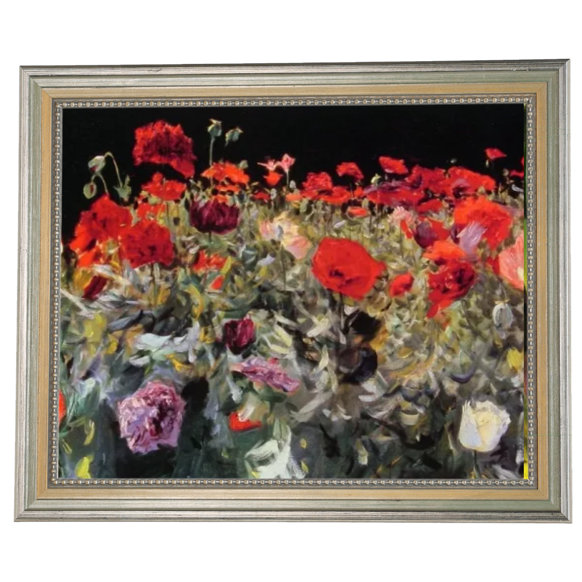 Poppies- Metal Flower Wall Art For Living Room