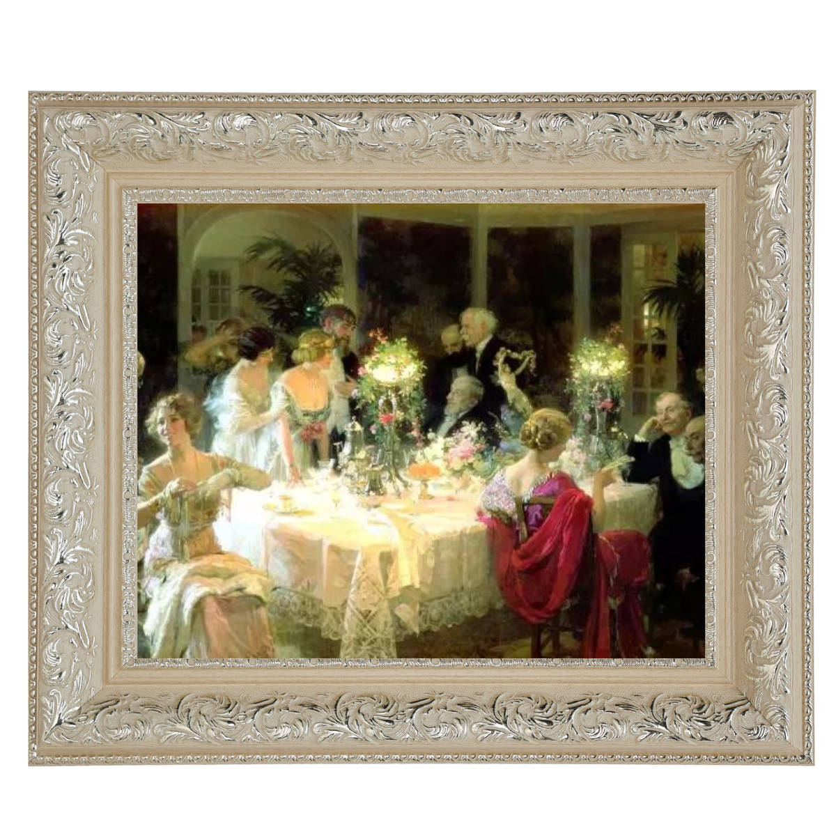 The End of Dinner - Vintage Wall Art Prints Decor For Dining Room