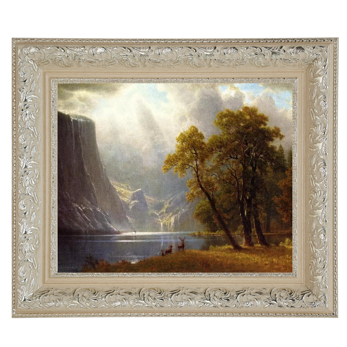 Yosemite Valley - Impressionism Wall Art Prints Decor For Bedroom Room