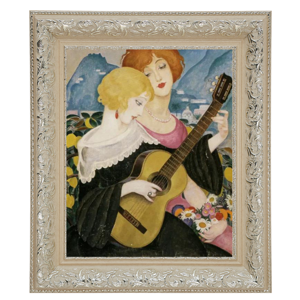 Air de Capri - Vintage Wall Art Prints Decor For Living Room