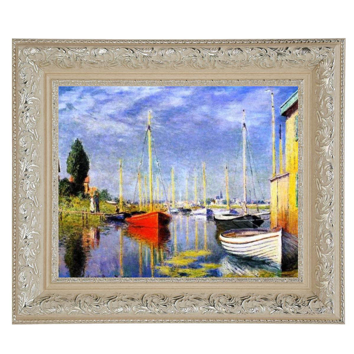 Yachts at Argenteuil - Vintage Wall Art Prints Decor For Living Room