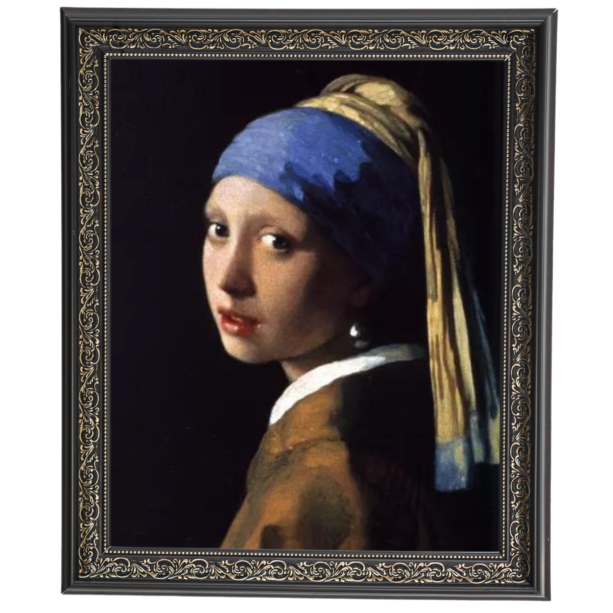 Girl With A Pearl Earring- Vintage Wall Art Prints Decor For Living Room