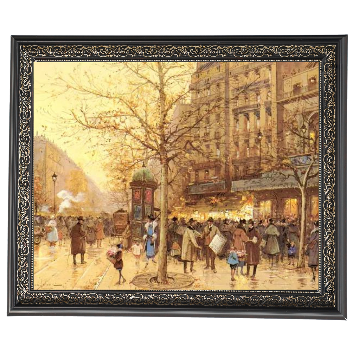 A Paris Street Scene