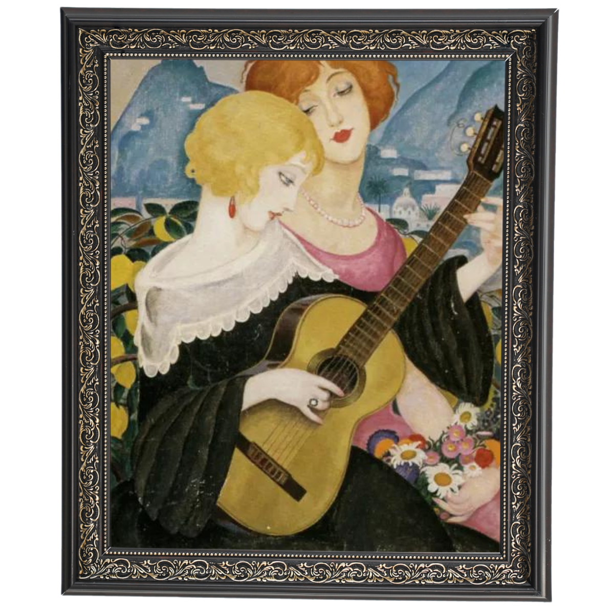 Air de Capri - Vintage Wall Art Prints Decor For Living Room