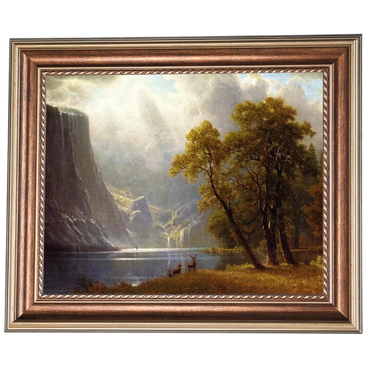 Yosemite Valley - Impressionism Wall Art Prints Decor For Bedroom Room