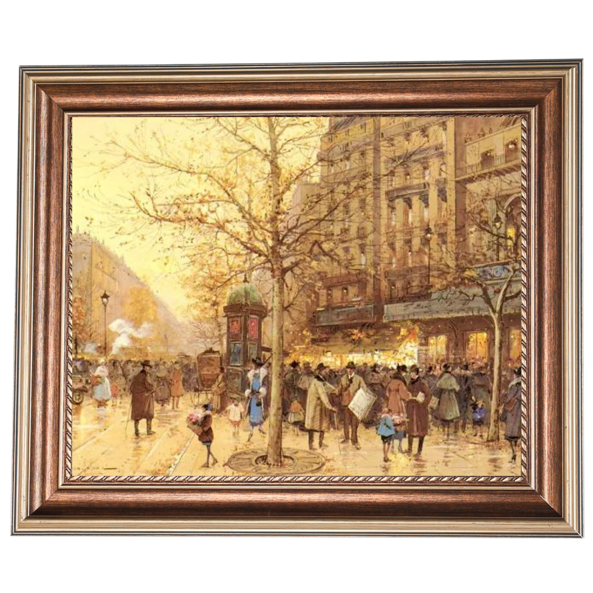 A Paris Street Scene
