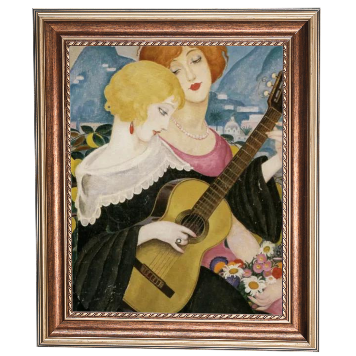 Air de Capri - Vintage Wall Art Prints Decor For Living Room