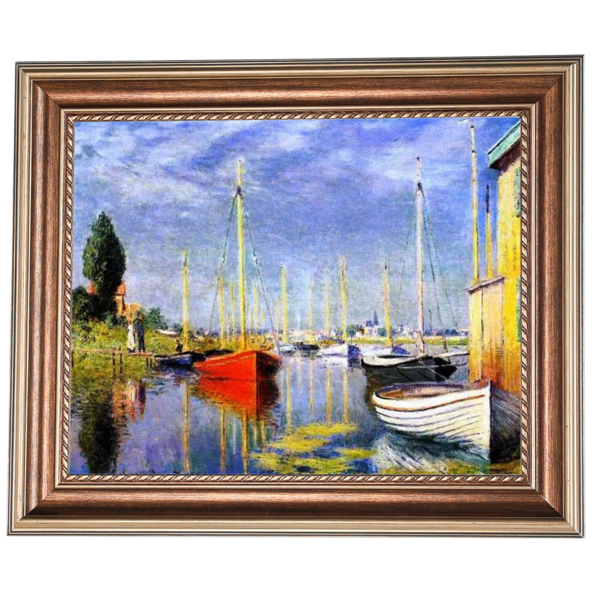 Yachts at Argenteuil - Vintage Wall Art Prints Decor For Living Room