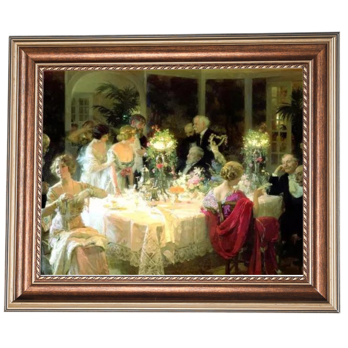 The End of Dinner - Vintage Wall Art Prints Decor For Dining Room