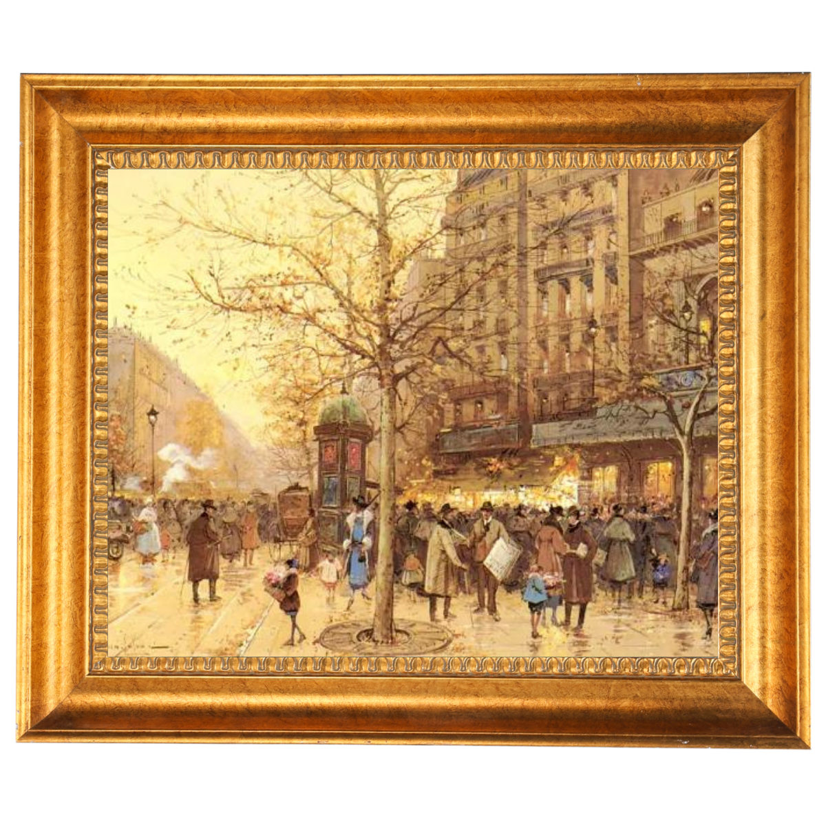 A Paris Street Scene