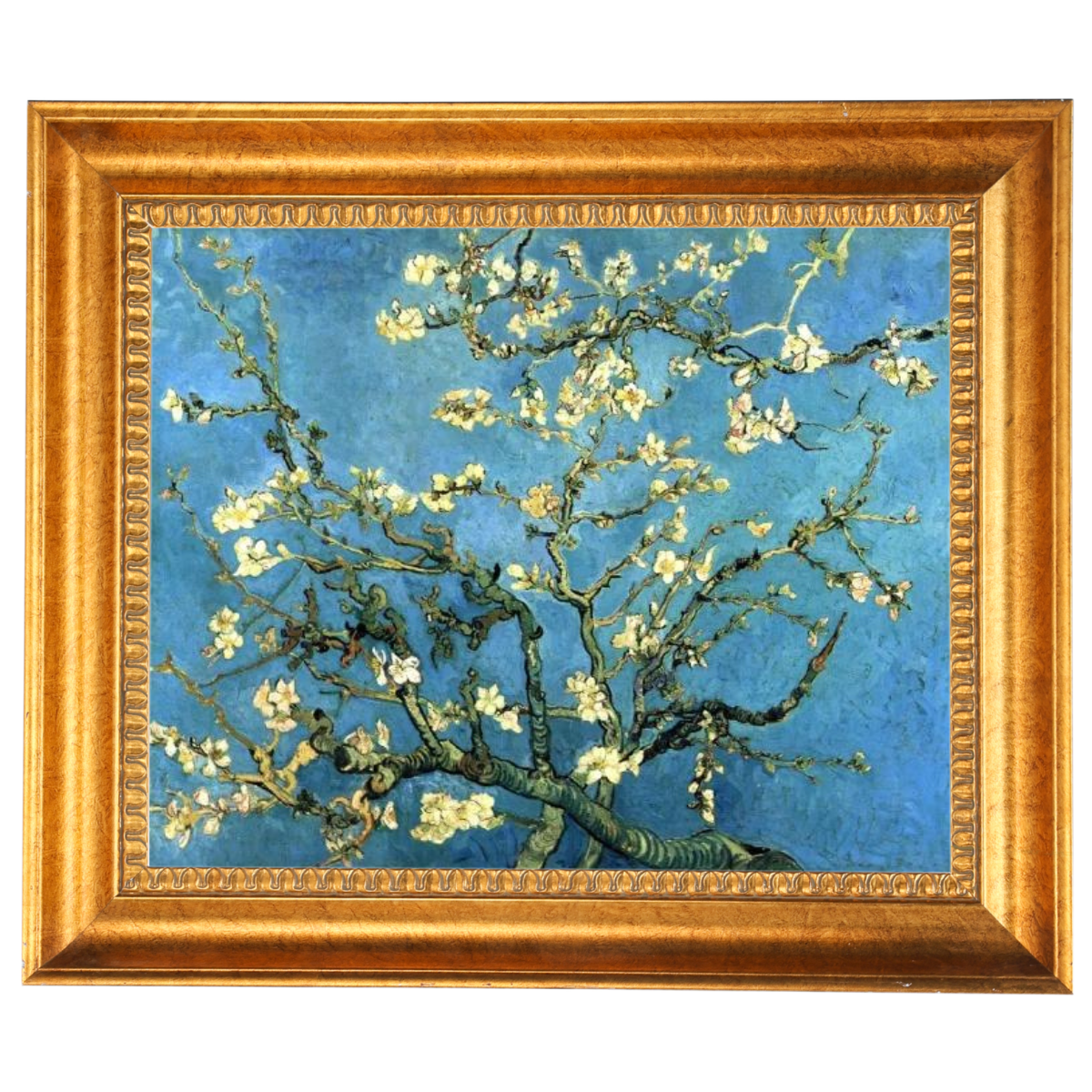 Branches with Almond Blossom - Vintage Wall Art Prints Decor For Living Room