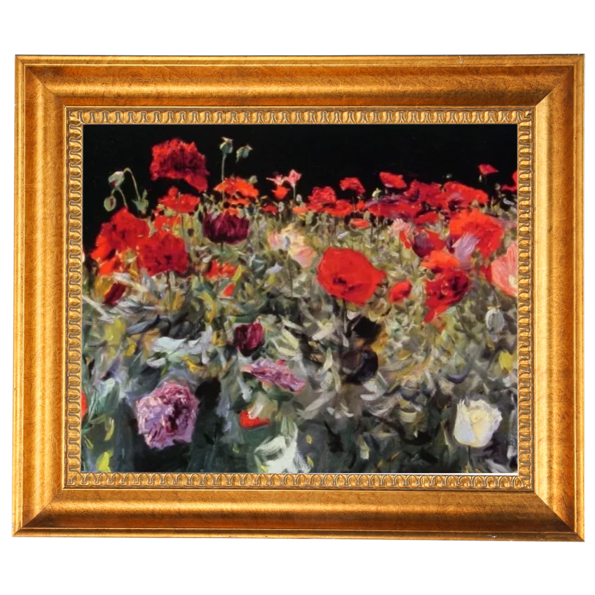 Poppies- Metal Flower Wall Art For Living Room