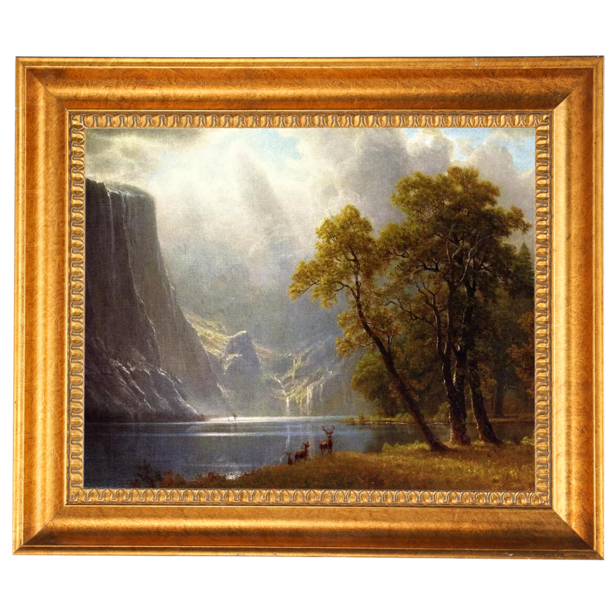Yosemite Valley - Impressionism Wall Art Prints Decor For Bedroom Room