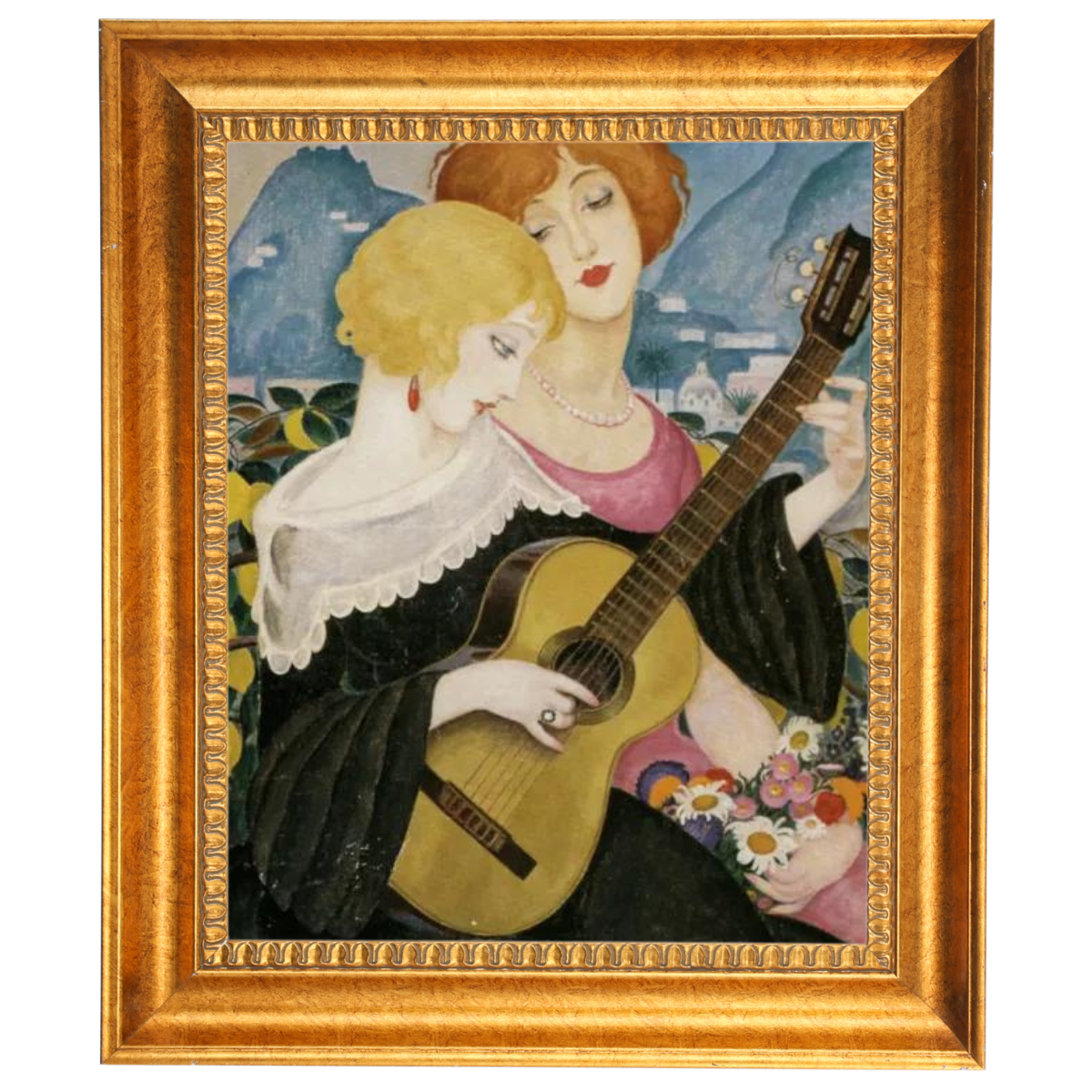 Air de Capri - Vintage Wall Art Prints Decor For Living Room