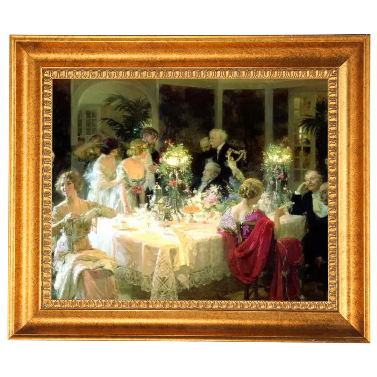 The End of Dinner - Vintage Wall Art Prints Decor For Dining Room