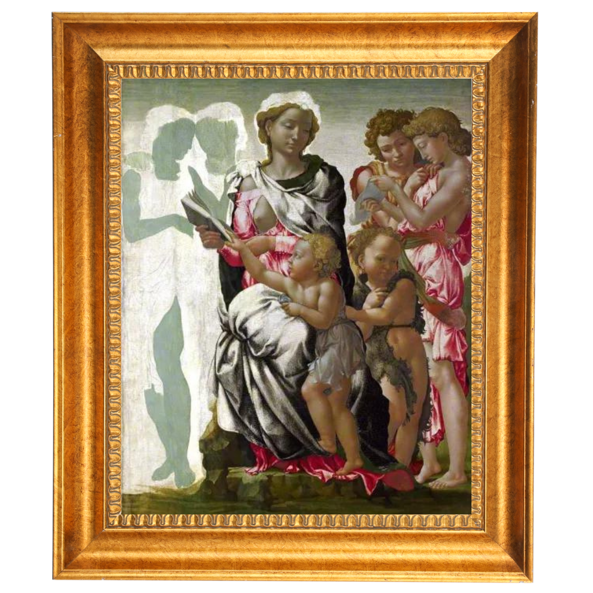 The Virgin and Child with Saint John and Angels