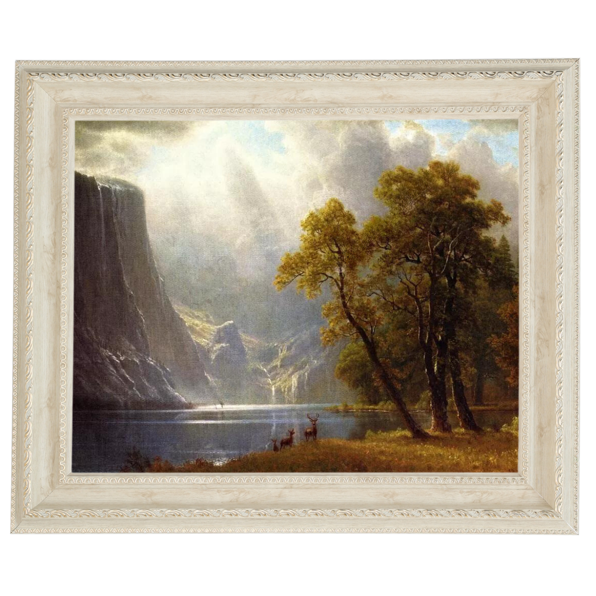 Yosemite Valley - Impressionism Wall Art Prints Decor For Bedroom Room