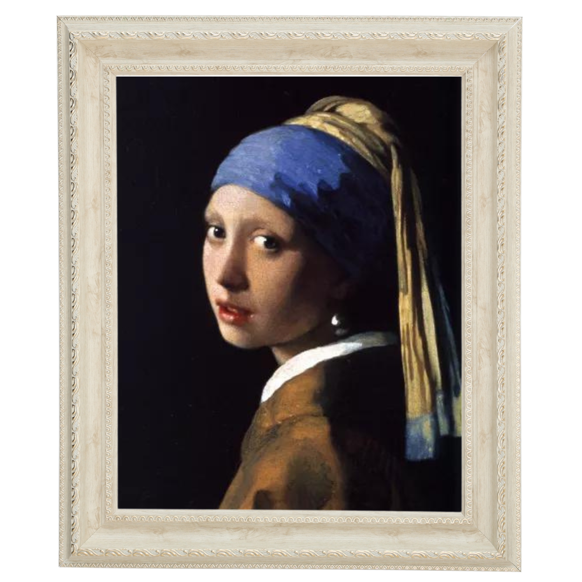 Girl With A Pearl Earring- Vintage Wall Art Prints Decor For Living Room