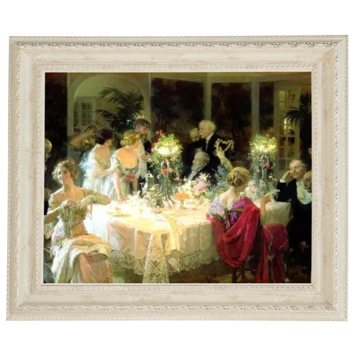 The End of Dinner - Vintage Wall Art Prints Decor For Dining Room