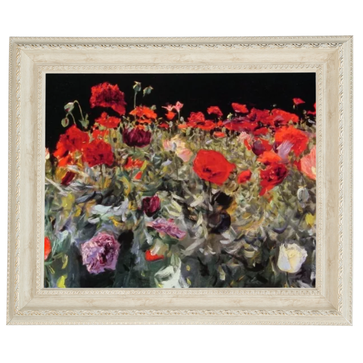 Poppies- Metal Flower Wall Art For Living Room