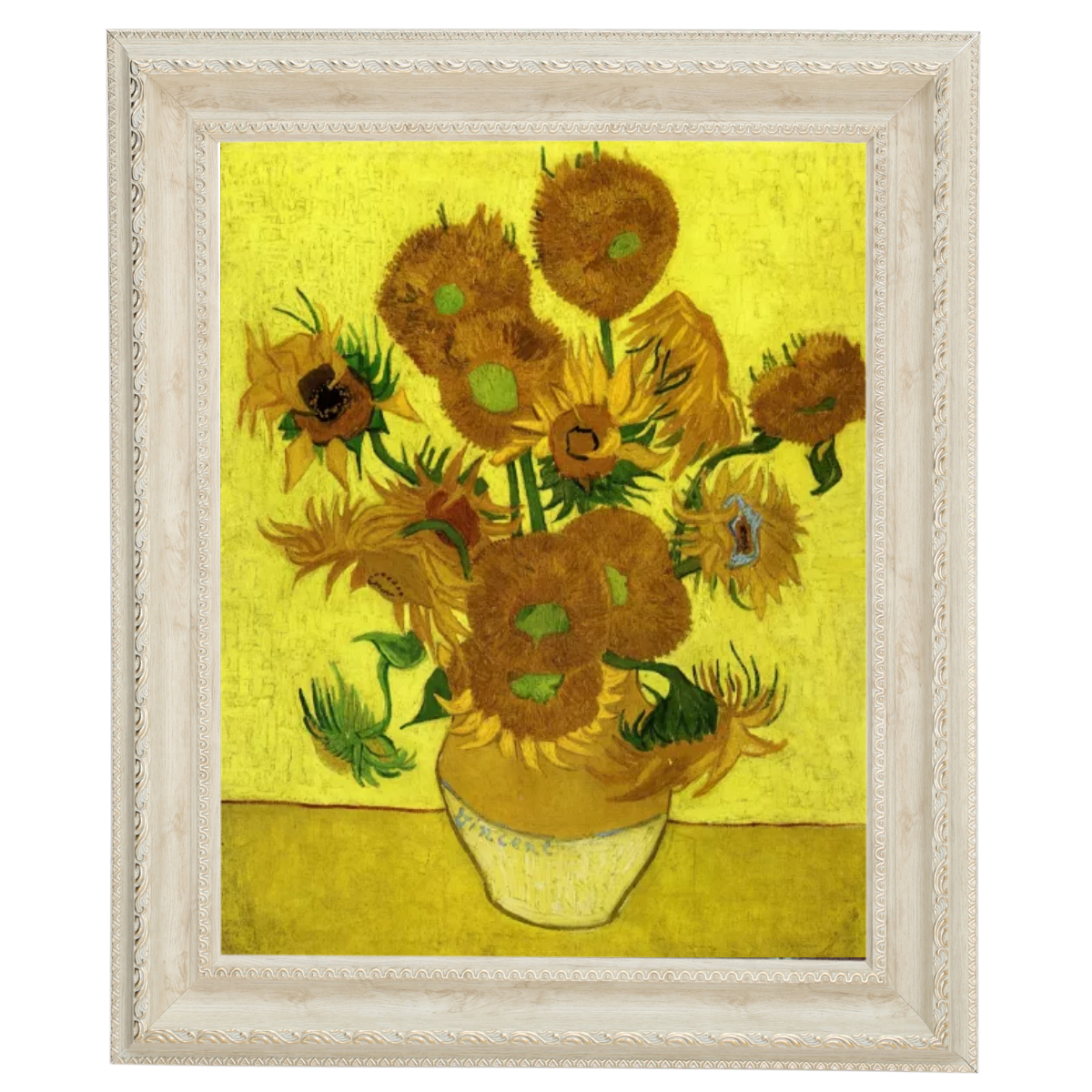 Still Life with Sun Flowers- Metal Art Wall Prints Decor For Living Room