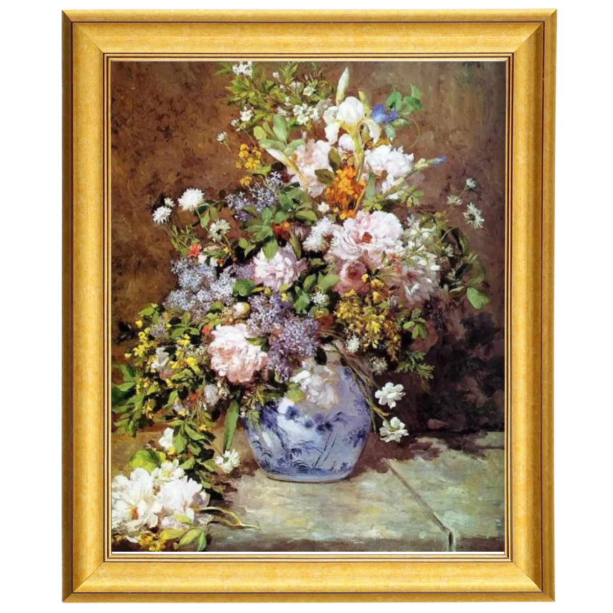 Spring Bouquet- Flower Wall Art Prints Decor For Living Room