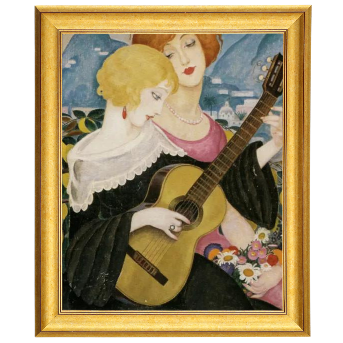 Air de Capri - Vintage Wall Art Prints Decor For Living Room