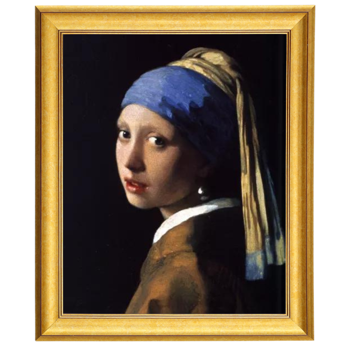 Girl With A Pearl Earring- Vintage Wall Art Prints Decor For Living Room