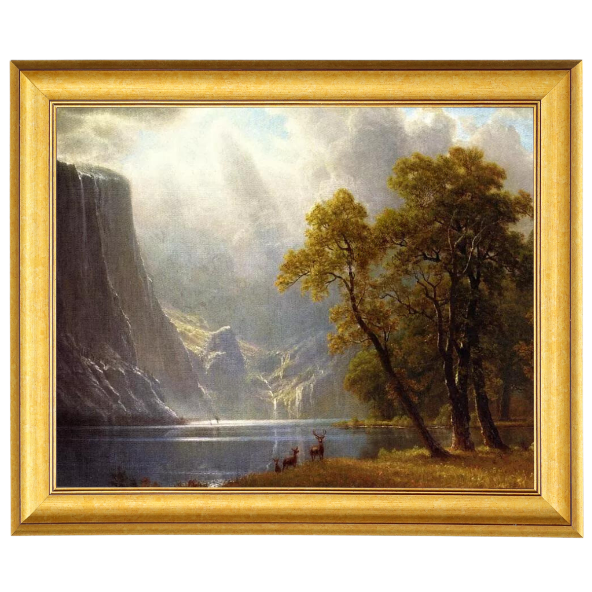 Yosemite Valley - Impressionism Wall Art Prints Decor For Bedroom Room