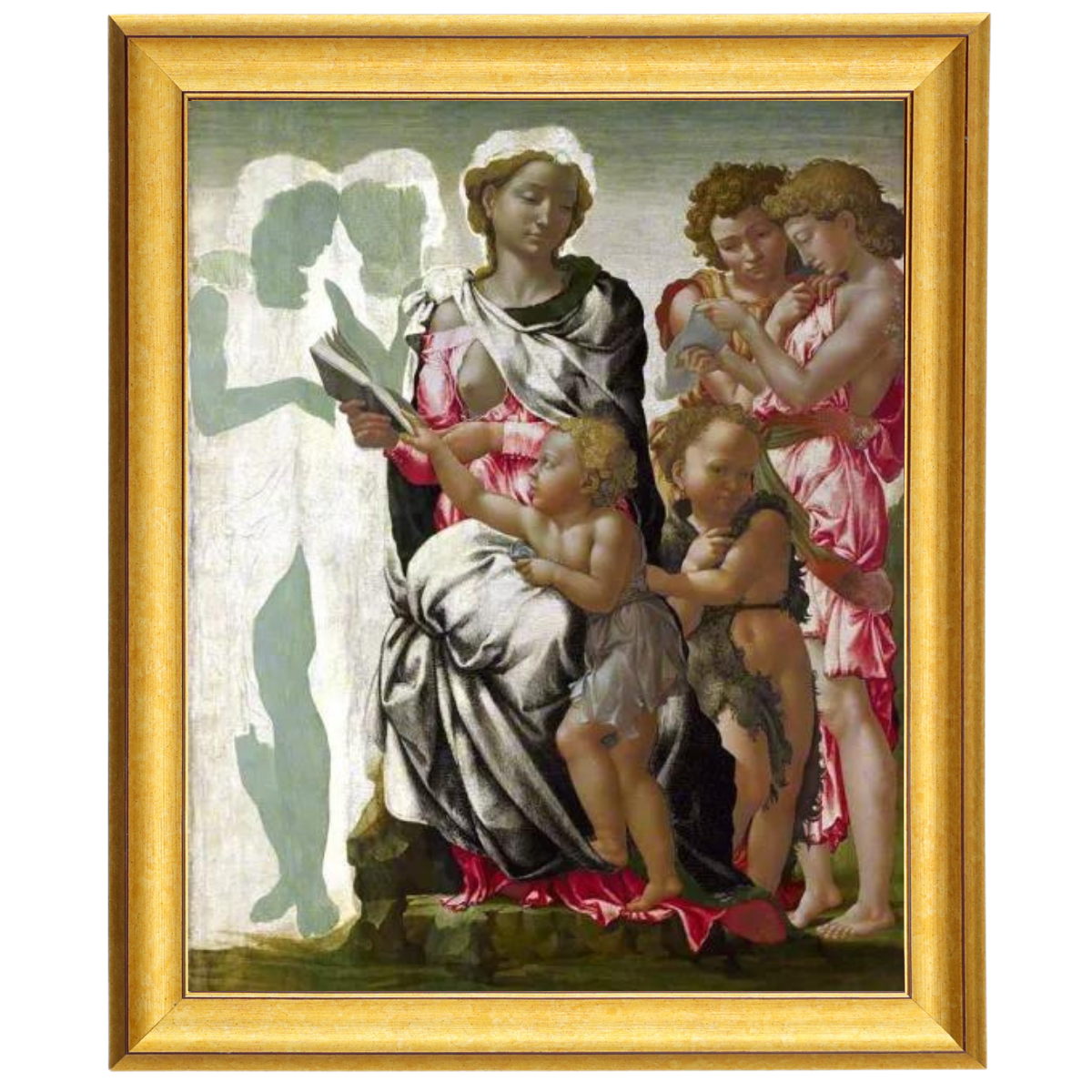 The Virgin and Child with Saint John and Angels