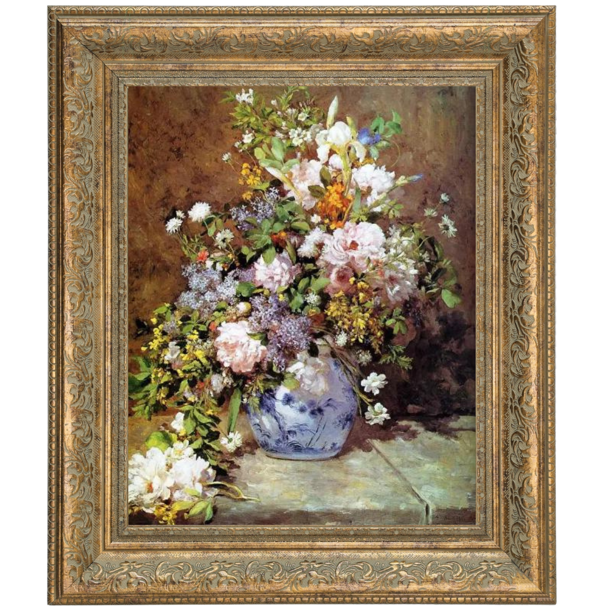 Spring Bouquet- Flower Wall Art Prints Decor For Living Room