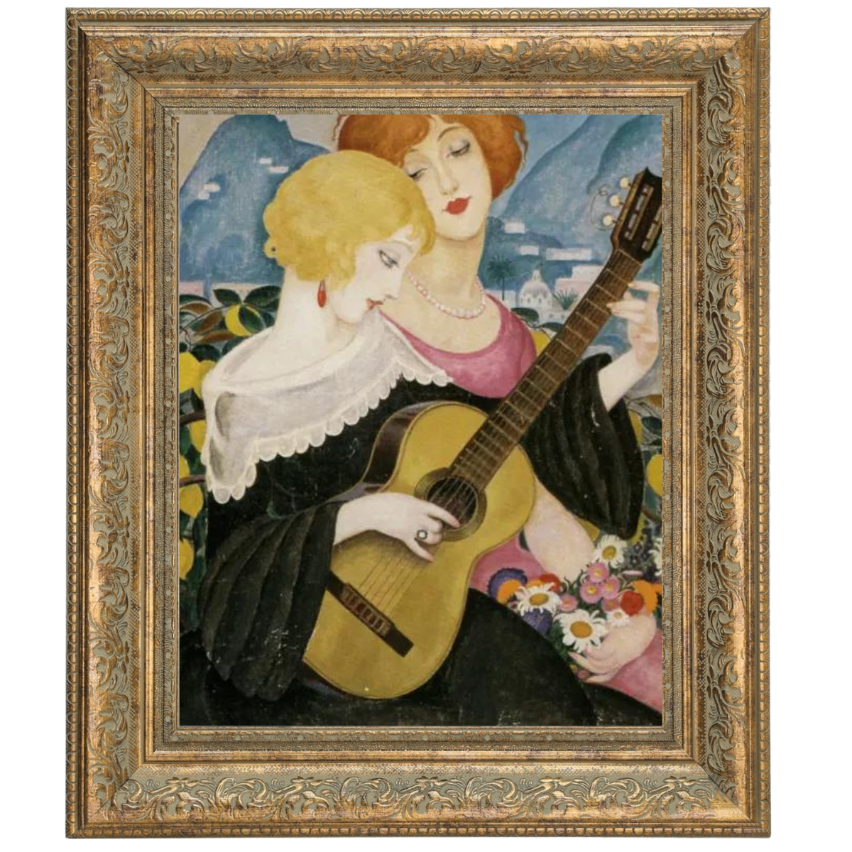 Air de Capri - Vintage Wall Art Prints Decor For Living Room