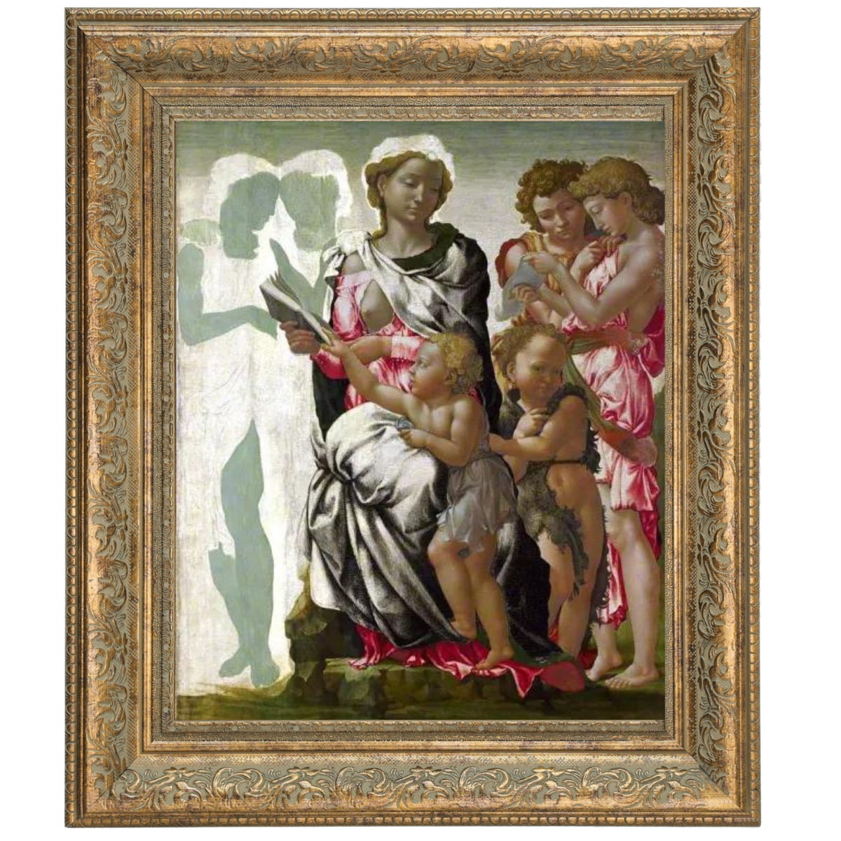 The Virgin and Child with Saint John and Angels